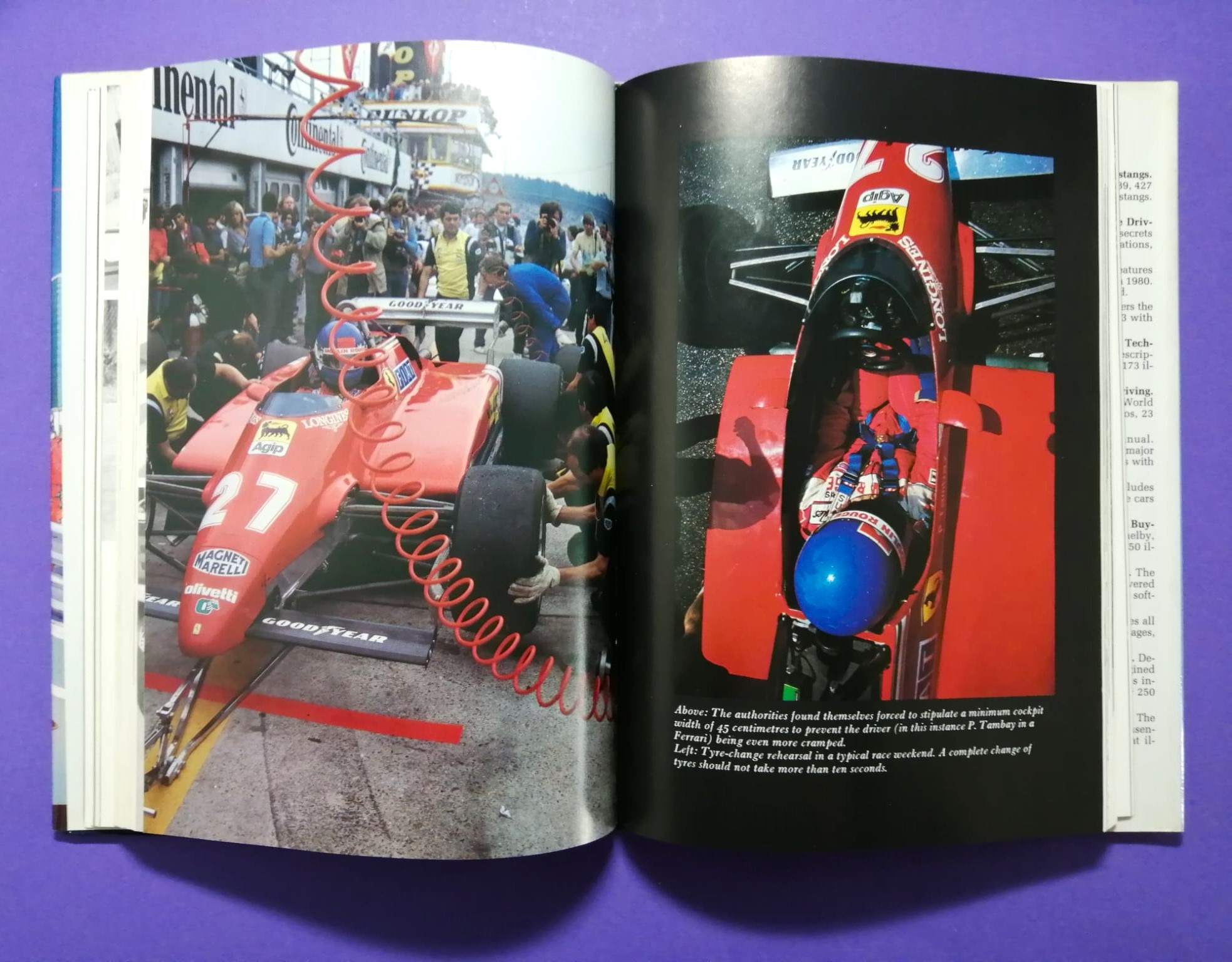 altes Buch Niki Lauda The New Formula One, A Turbo Age, BMW, Ferrari, G. Villeneuve, E. de Angelis, A. de Cesaris, M. Winkelhock, Österreichring,.. Englisch