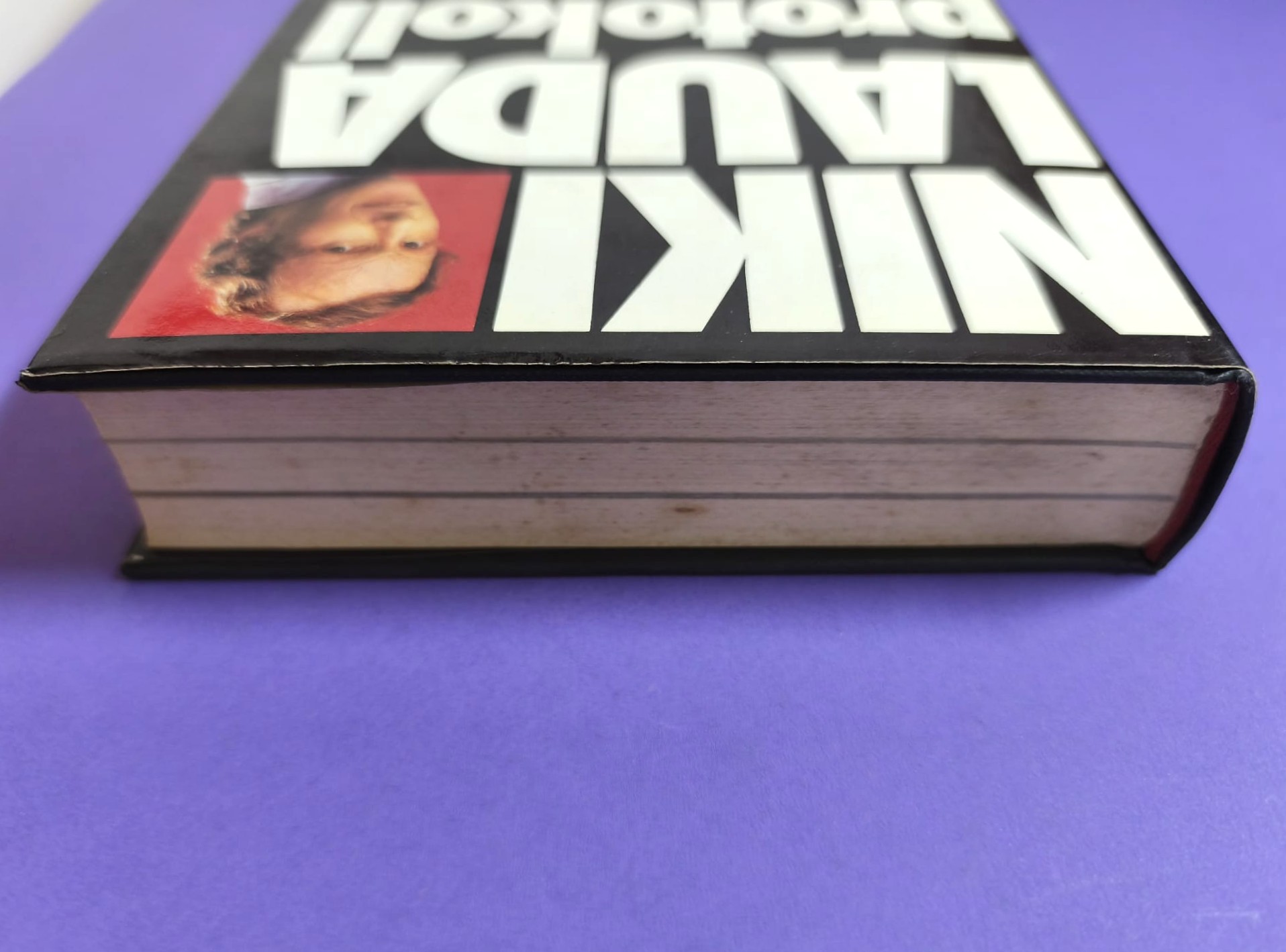 altes Buch, Niki Lauda Protokoll, Meine Jahre mit Ferrari, Formel 1 Grand Prix Weltmeister
