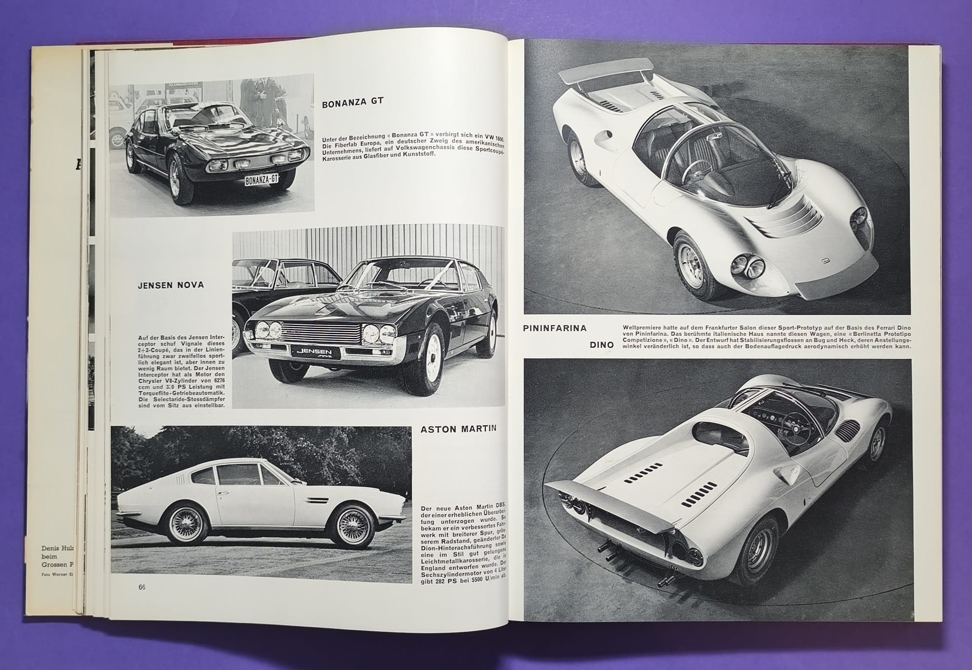 altes Buch, Auto Jahr 1967-1968, Nr. 15, Alfa, BMW, Lotus, Ferrari, Mini, Ford GT40.. Formel 1, LeMans, Rallye,.. Jochen Rindt, Brabham, Clark, Hill,..
