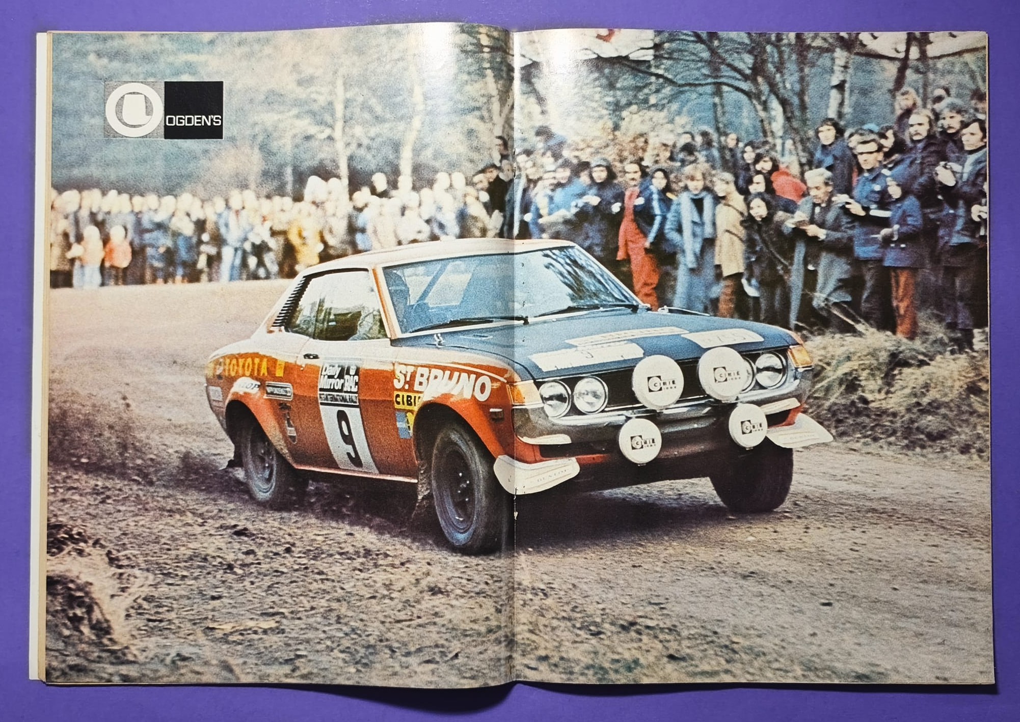 alte Zeitschrift Magazin Heft Autosport, 27. Dezember 1973, Renault Alpine A110 Rallye, Helmut Koinigg,.. mit Mittelposter Toyota Rallye, Englisch!