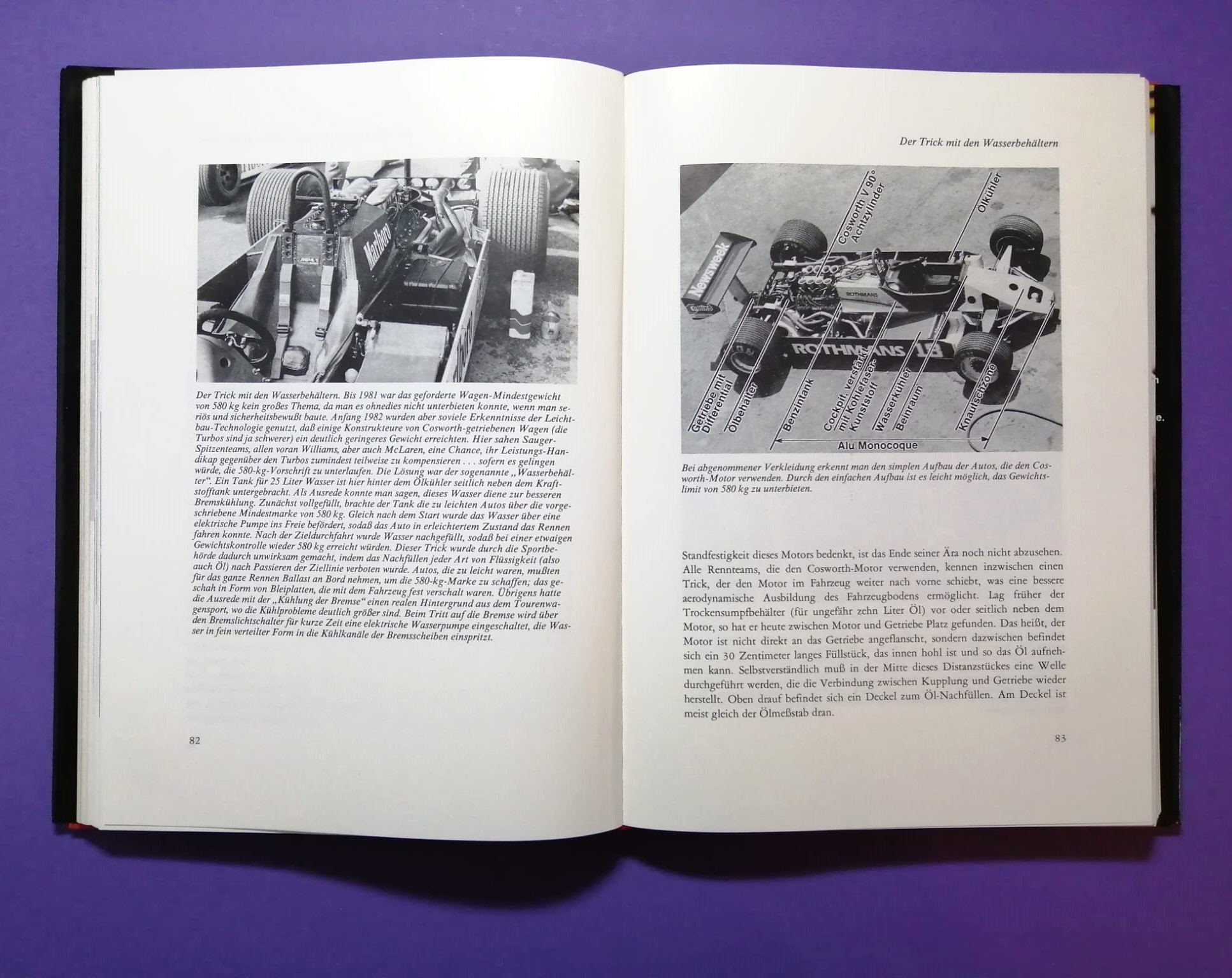 altes Buch Niki Lauda Die neue Formel 1, Das Turbo Zeitalter, Technik und Praxis des Grand Prix Sports 2, BMW, Ferrari, Renault, G. Villeneuve, E. de Angelis, D. Pironi, A. de Cesaris, M. Winkelhock, Österreichring,..