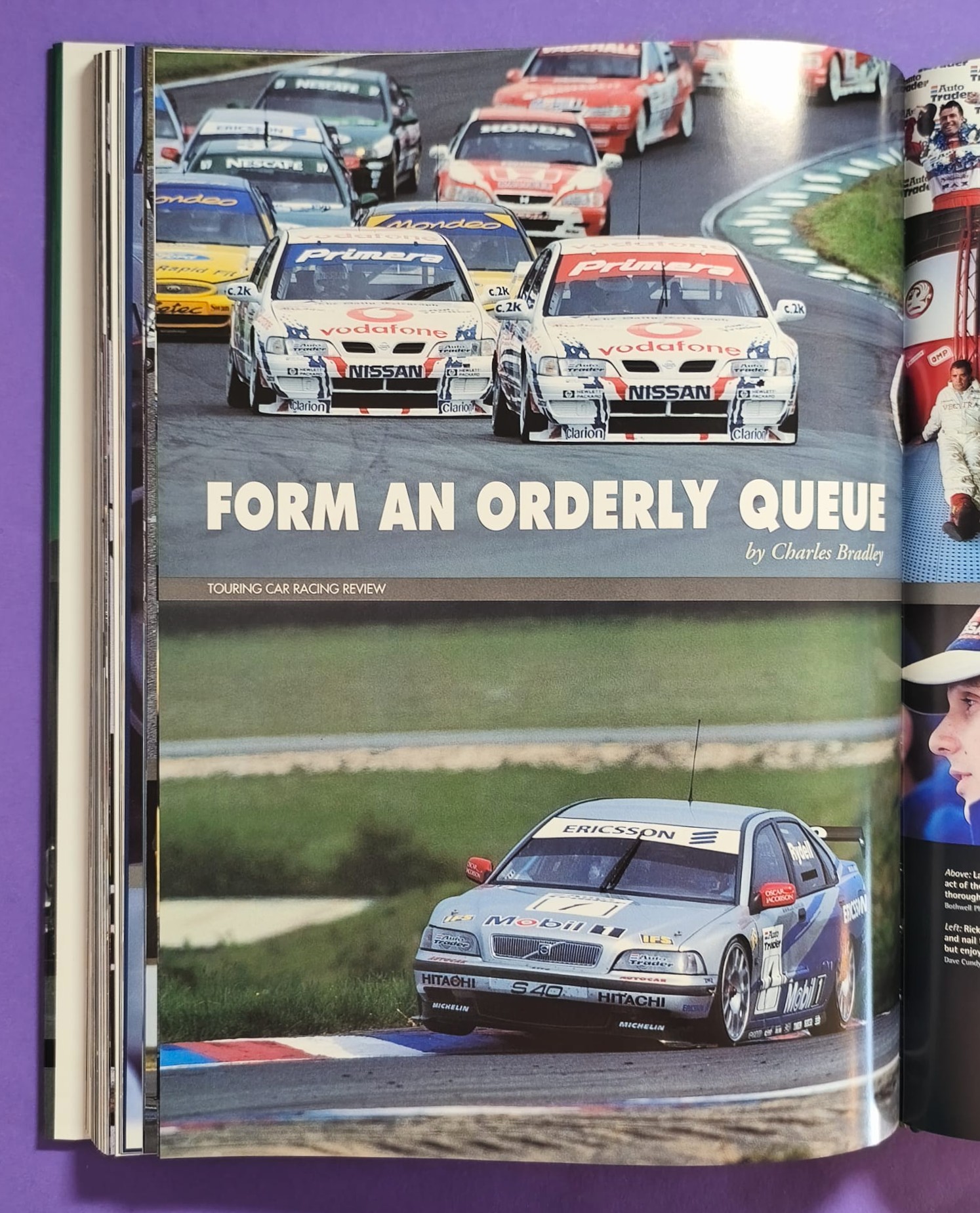 altes Motorsport Jahrbuch Autocourse 1999-2000, Formel 1, 3000, 3, Alex Zanardi, Schumacher, Häkkinen, Hill, Button,.. Ferrari, ProstGP,.. A1-Ring Spielberg, US, LeMans, Tourenwagen Nissan Primera, Volvo,.. MGF Cup, ENGLISCH!
