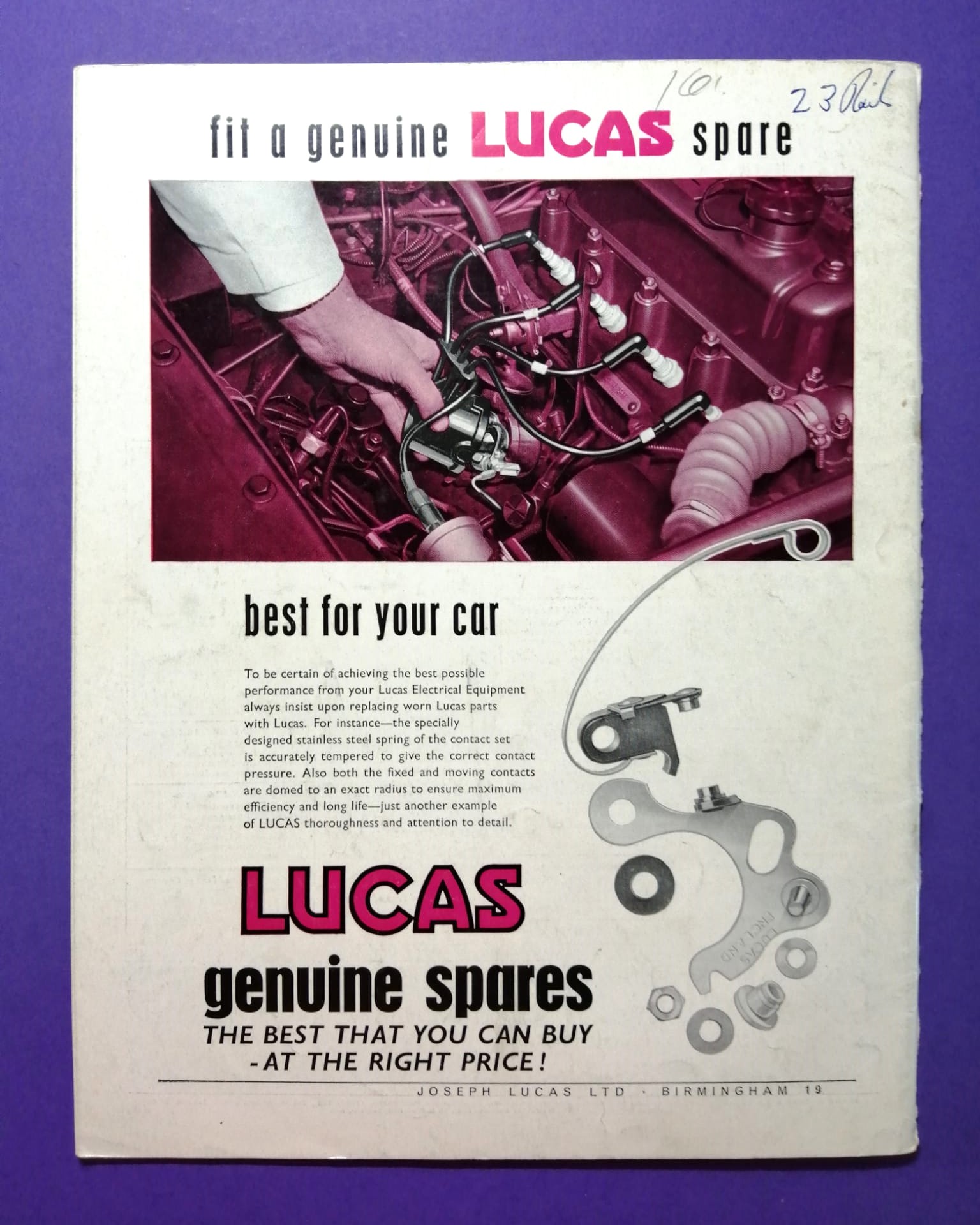 alte Zeitschrift Magazin Heft Motor Racing, 03/1967, Jochen Rindt, Cooper, Formel 1 Grand Prix, Englisch
