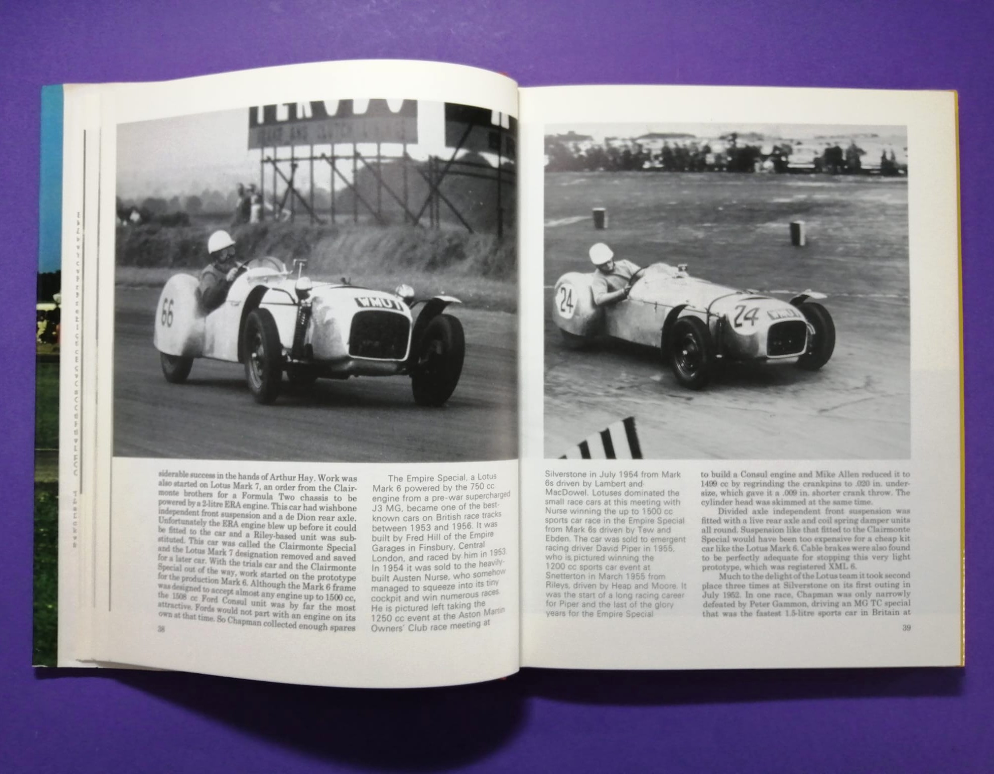 altes Buch, LOTUS, Sports, GT and Touring Cars, 24h LeMans, Tourenwagen,.. Englisch!