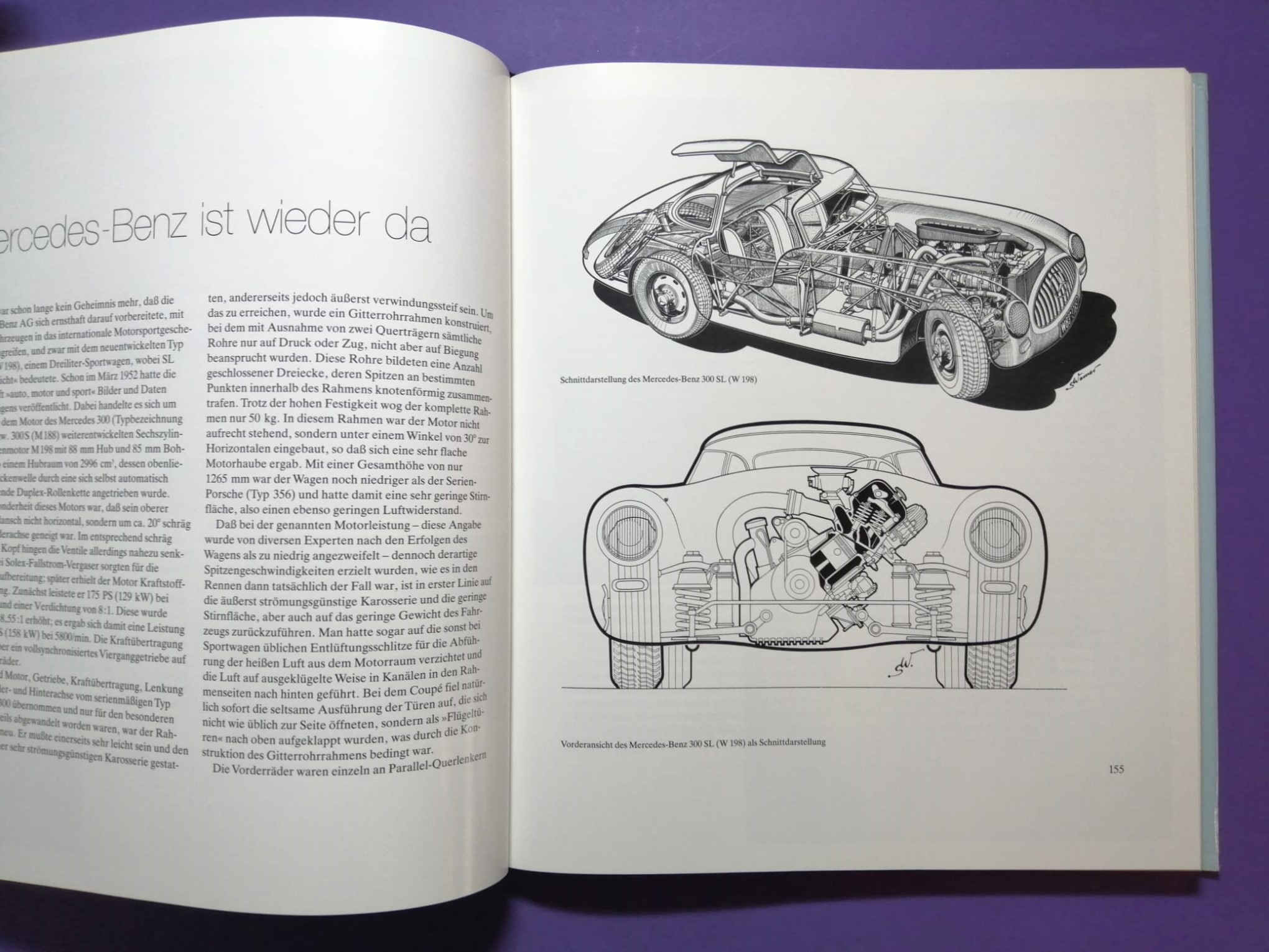 altes Buch, Motorsport in Deutschland 1945-1955, Formel 1.., Avus, Nürburgring, Hockenheim, Mercedes, Porsche, Veritas,... 286 Seiten