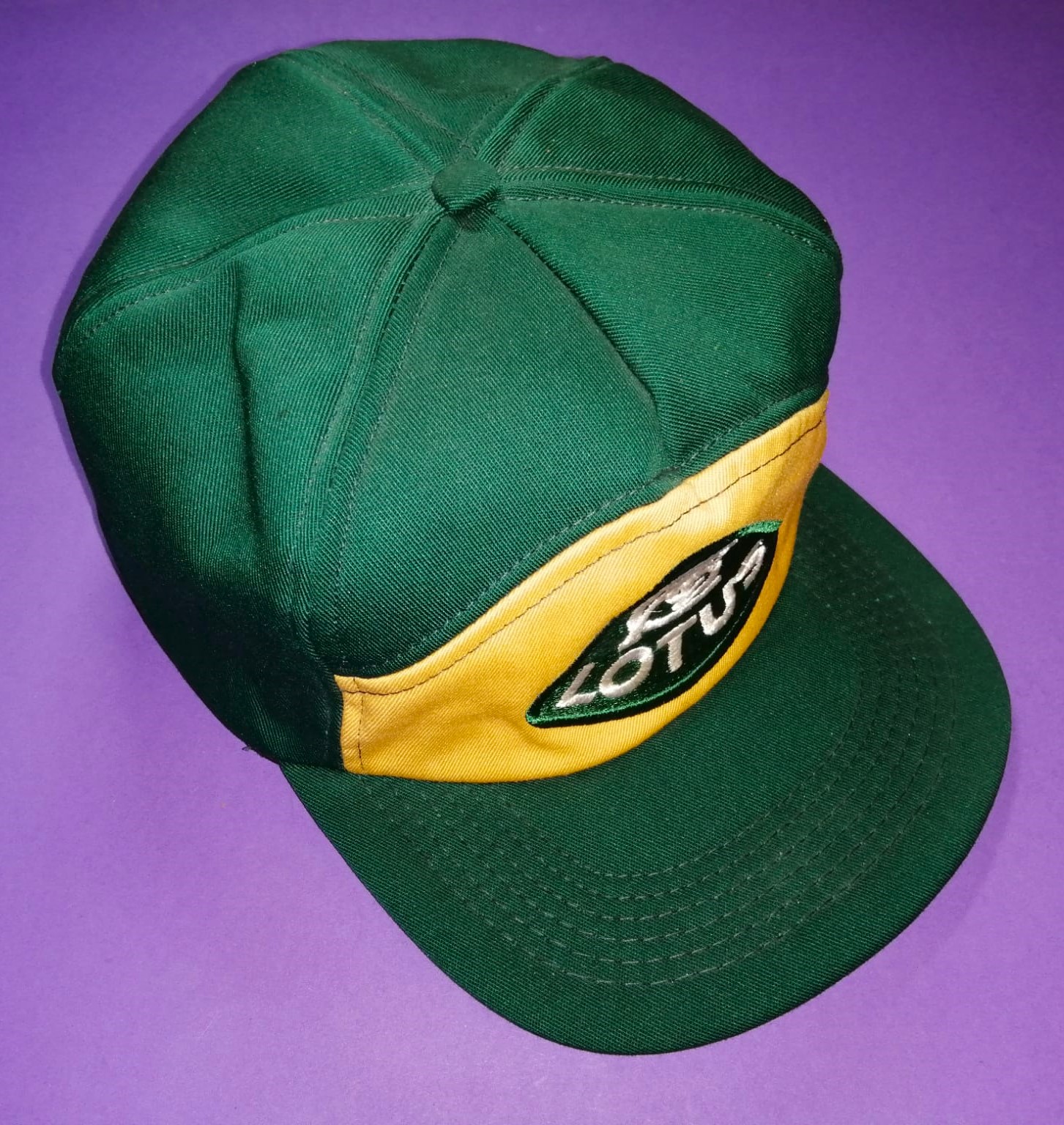 alte LOTUS Kappe Mütze, Sammlerstück, Autos, Formel 1 Grand Prix Team, Made in USA
