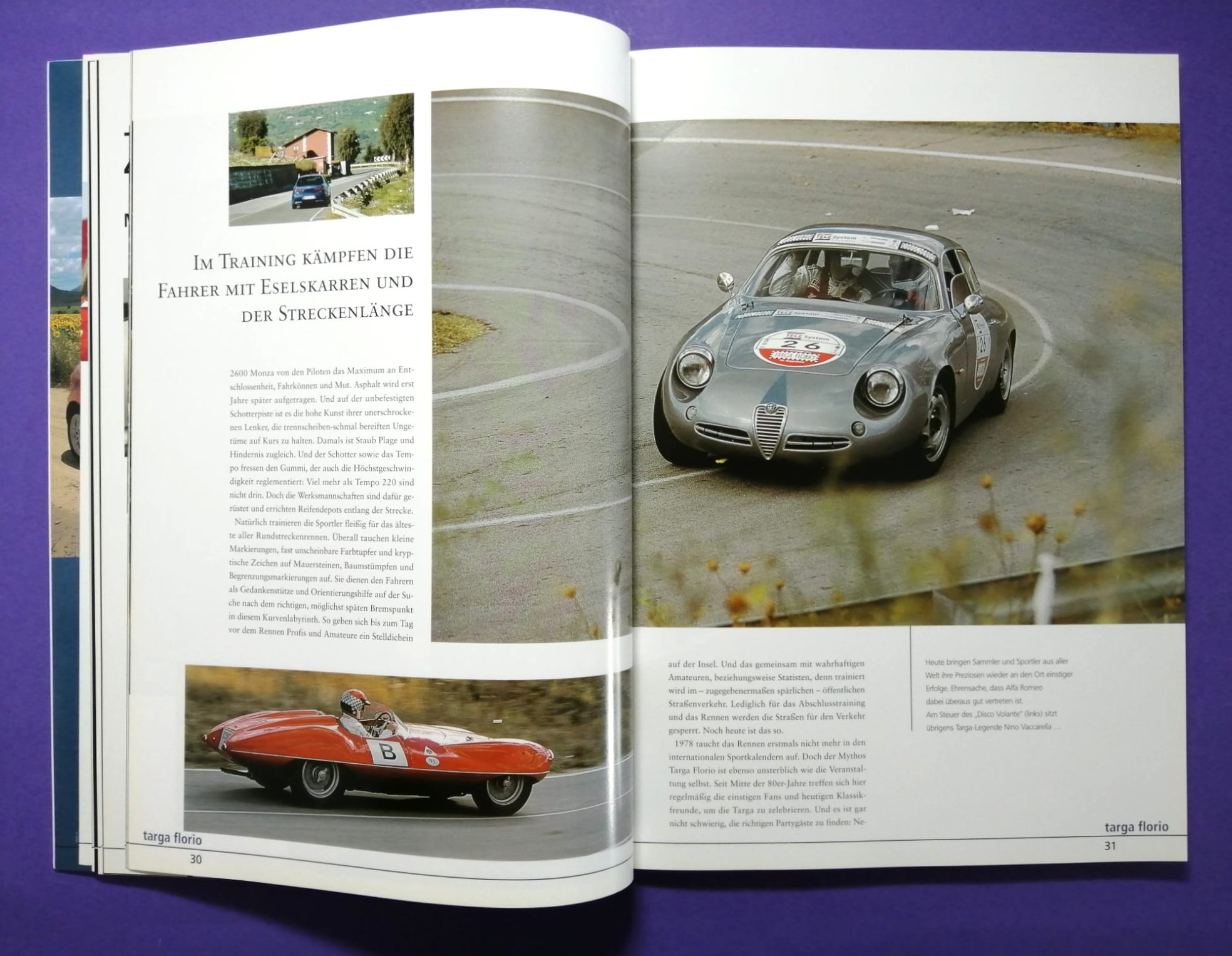 altes Alfa-Romeo Jahrbuch Magazin, Nr.3, Jahr 2002, Alfa 147 GTA & Cup, 156 GTA, Brera, 24h LeMans, Tourenwagen WM, Oldtimer...