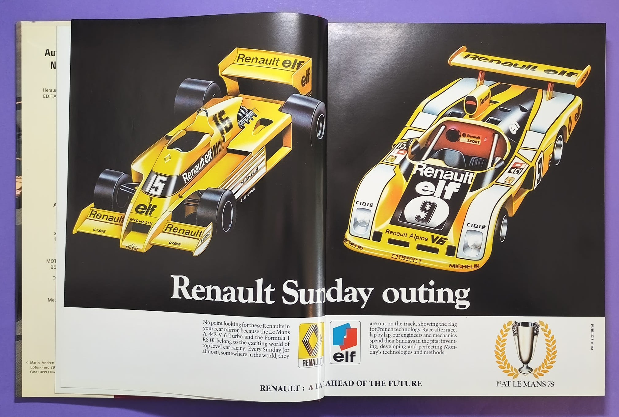 altes Buch, Auto Jahr 1978-1979, Nr. 26, BMW M1, Renault R5 Turbo, Lancia Stratos, Fiat Abarth 131, Brabham, Lotus, Ferrari,.. Formel 1, 2, 3, LeMans, Rallye, Rallyecross, Tourenwagen WM, USA, Pikes Peak,.. Andretti, Peterson, Lauda, Bentza, Wurz,..