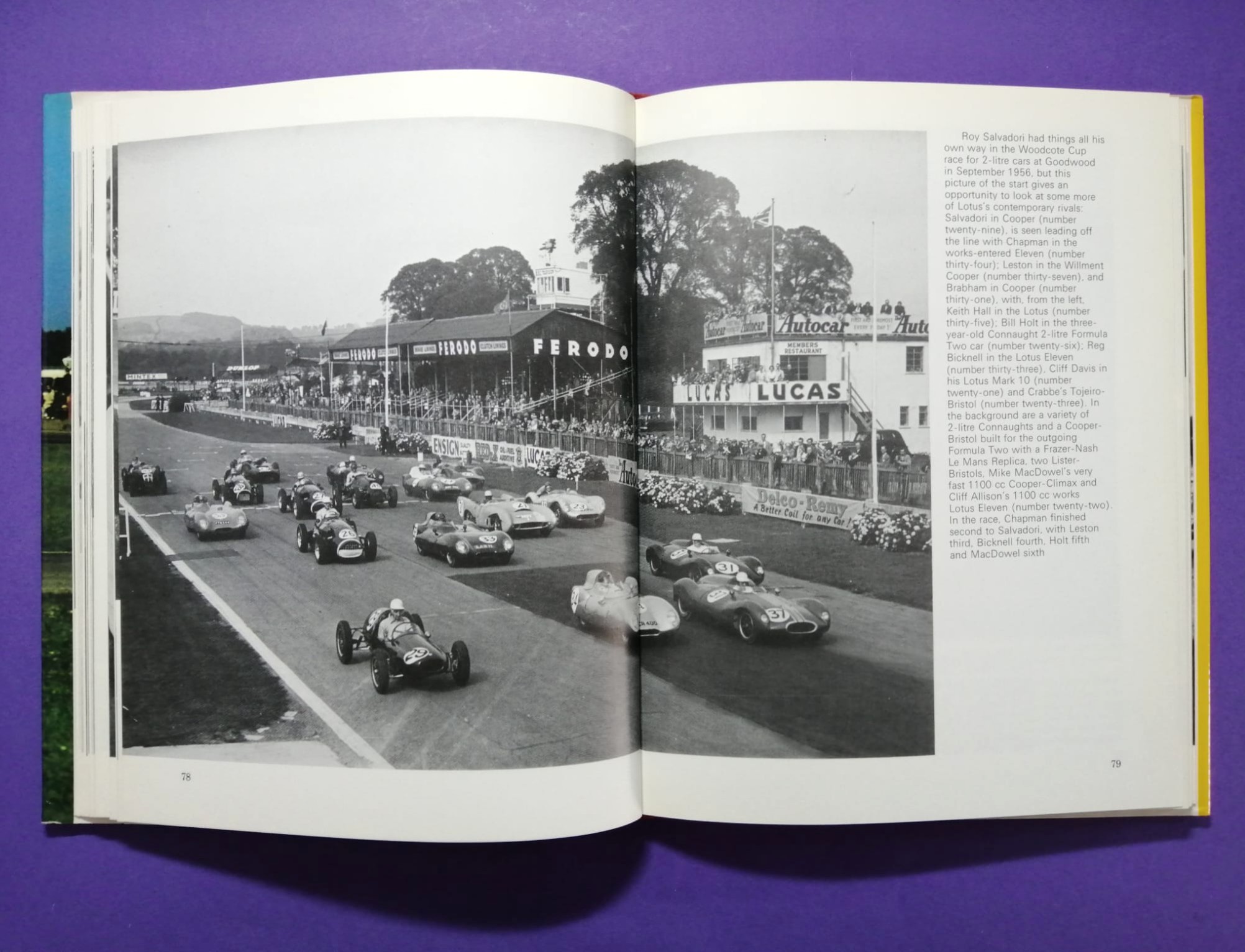 altes Buch, LOTUS, Sports, GT and Touring Cars, 24h LeMans, Tourenwagen,.. Englisch!