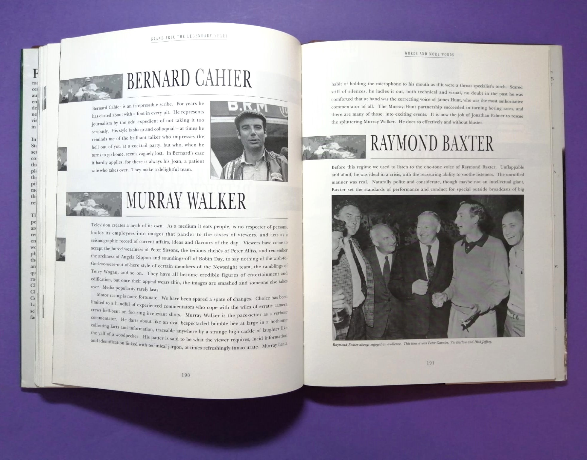 altes Buch, Grand Prix, The Legendary Years, The Personal Memories of Louis Stanley, Formel 1, Rindt, Lauda, Cevert,.. 50er bis 70er Jahre, Englisch! 