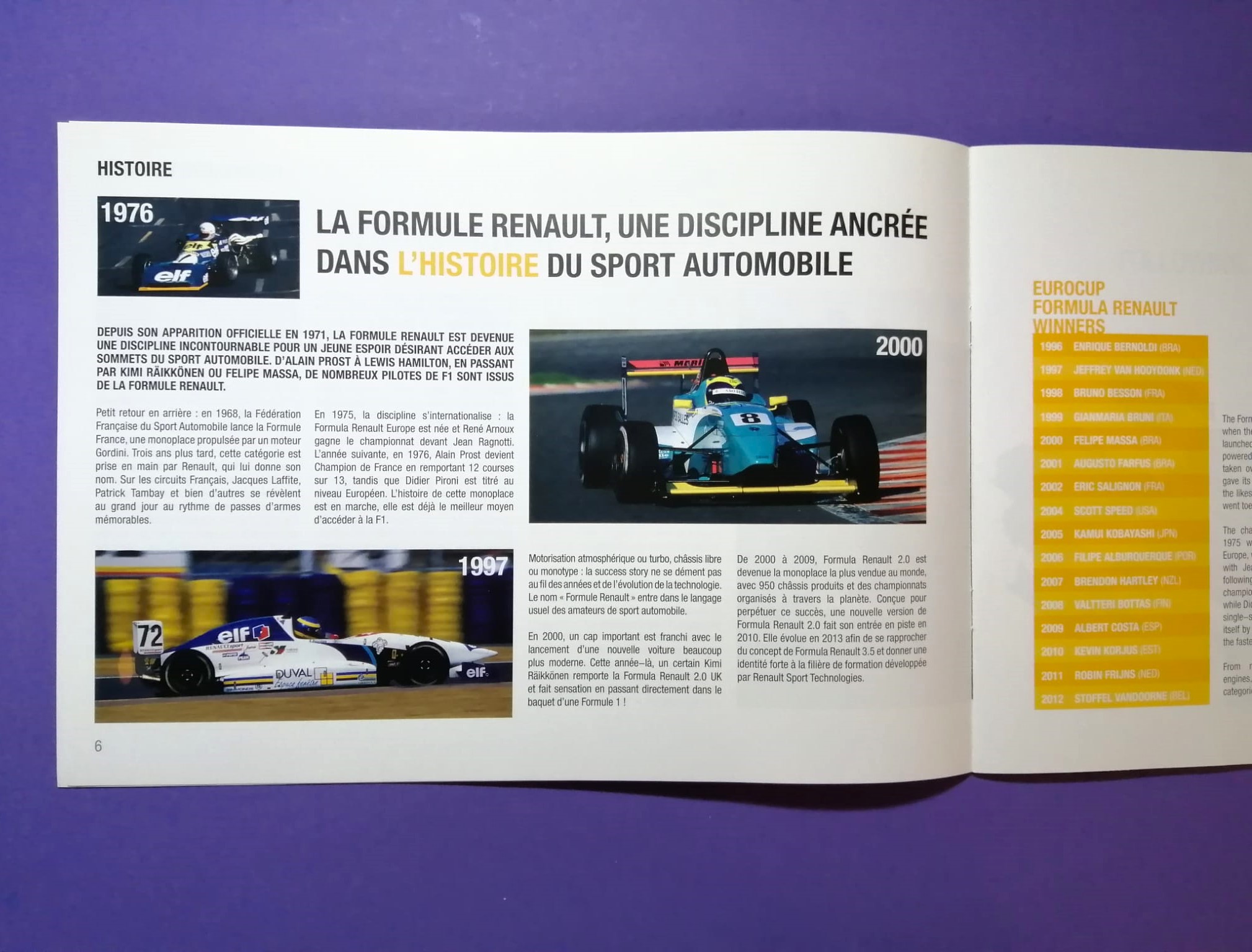 2 Stück Original Prospekte, Formel Renault 2.0, 3.5, World Series Clio, Megane Cup, Geschichte und Technik, Red Bull Formel 1, 2013