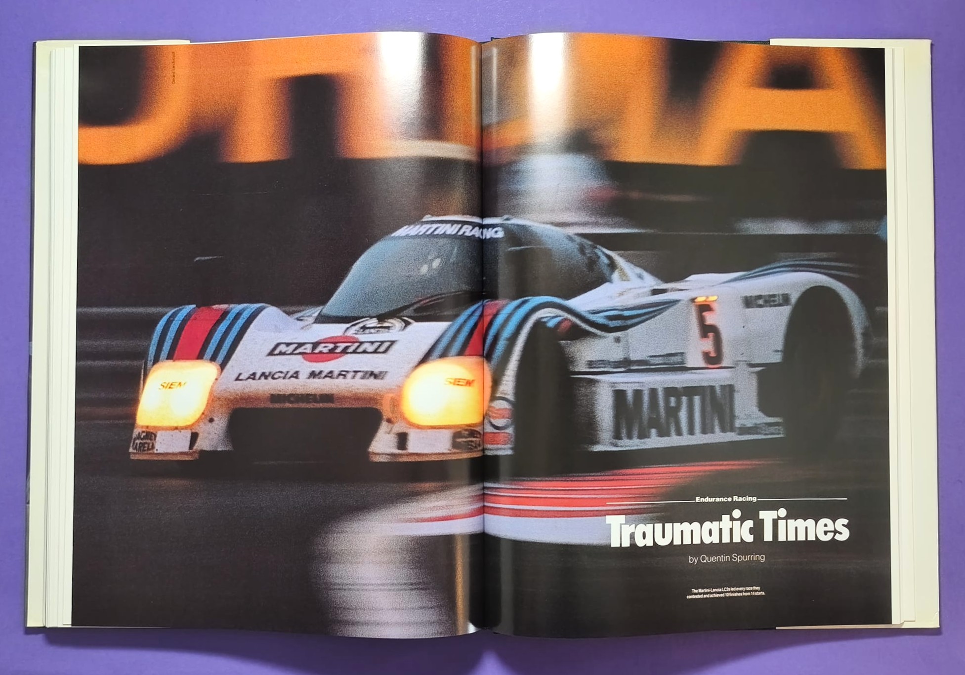 altes Buch, Autocourse 1985-86, Motorsport, Formel 1, Angelis, Bellof, Senna, Lauda, Mansell, Prost, Zakspeed,.. Martini Lancia, Sportwagen WM, Tourenwagen WM,.. ENGLISCH!