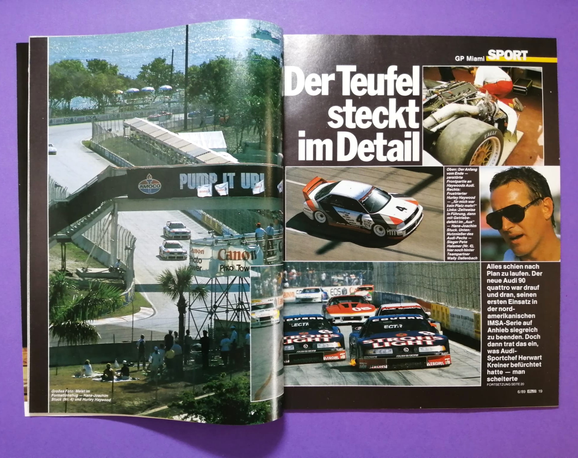 alte Zeitschrift, Magazin, Heft, Rallye Racing, Nr. 6, 15. März 1988, Vergleichstest BMW M3 E30, Schnitzer, Mercedes 190, Audi TransAm, Formel 1,..
