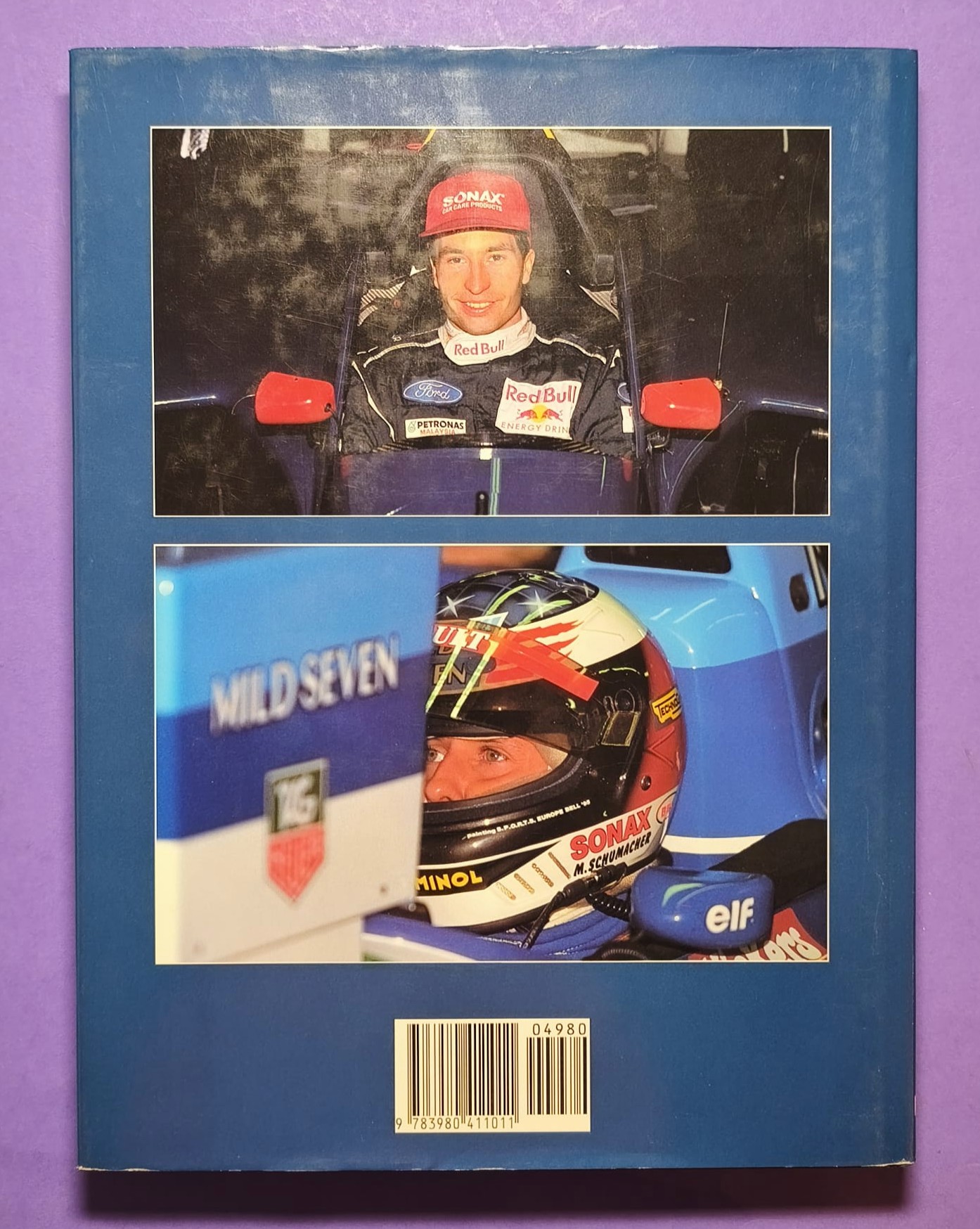 altes Buch, Cockpit, Rennsport Jahrbuch 1995 / 1996, Formel 1, DTM, Formel 3, STW, Schumacher, Alfa 155, Opel Calibra,.. 