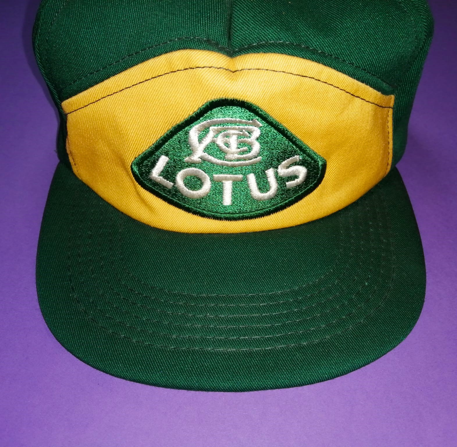 alte LOTUS Kappe Mütze, Sammlerstück, Autos, Formel 1 Grand Prix Team, Made in USA
