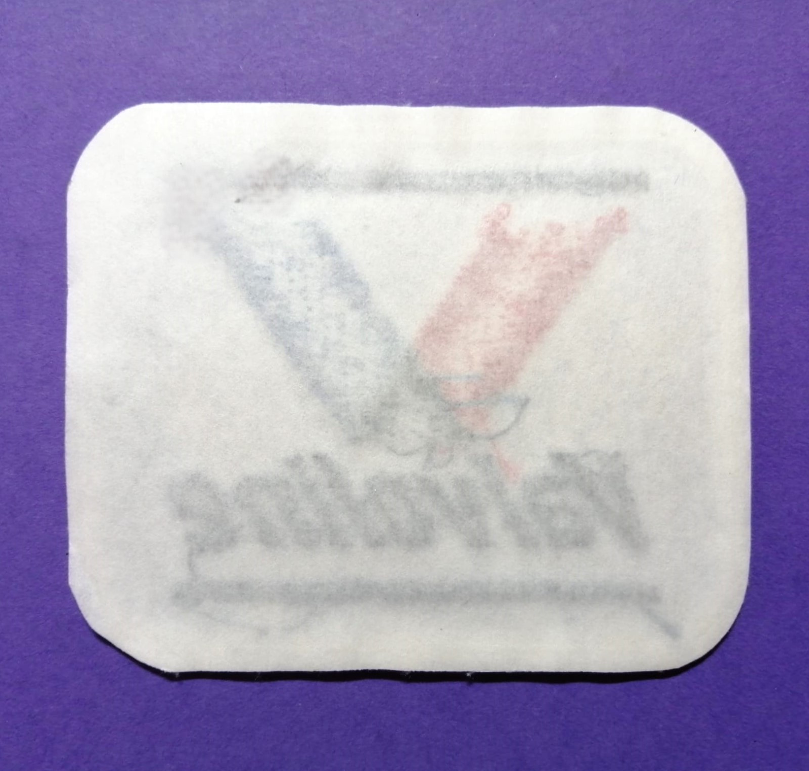 alter Textil Aufnäher, Valvoline, Motoröl, Motorsport, 6x8cm