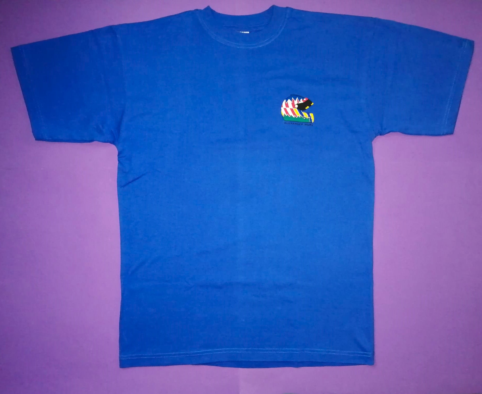 T-Shirt, Alexander Wurz, Benetton, Formel 1 Grand Prix, Offiziell Merchandise, Original aus den 90er Jahren. Ungetragen!