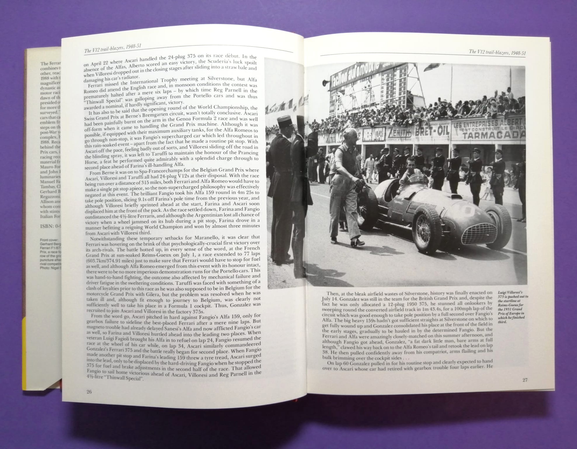 altes Buch, Ferrari, The Grand Prix Cars, 1948-1988, Formel 1, 352 Seiten, Englisch!