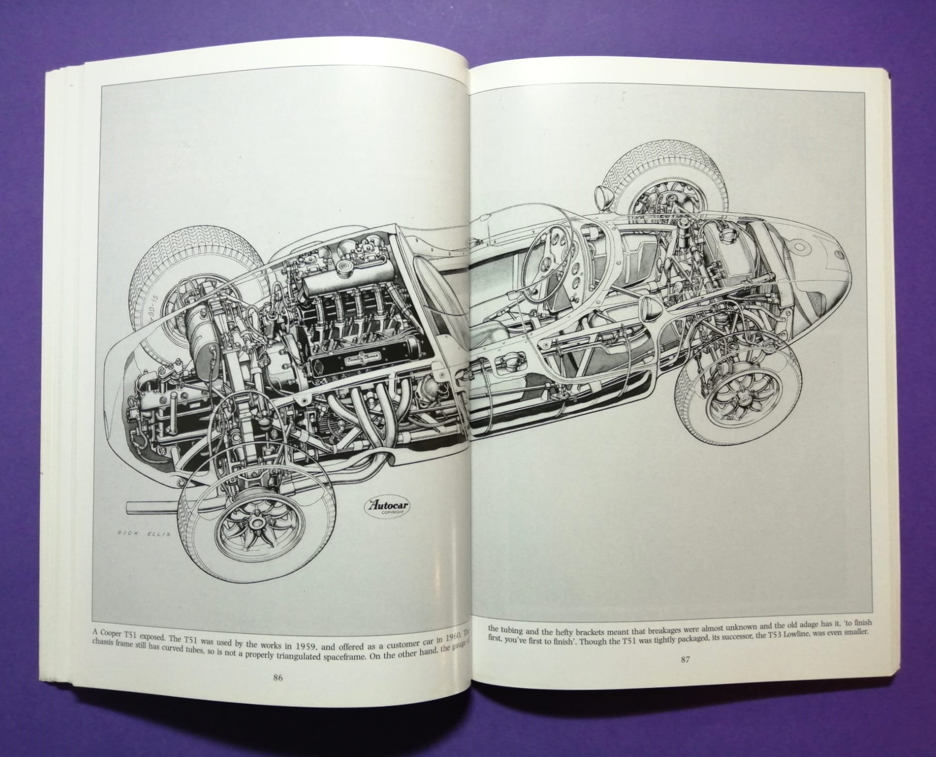altes Buch Cooper, Formel 1 Grand Prix Team, Formel 2, Formel 3, Sportwagen, Indy Car, MINI Tuner, Jochen Rindt,.. Englisch!