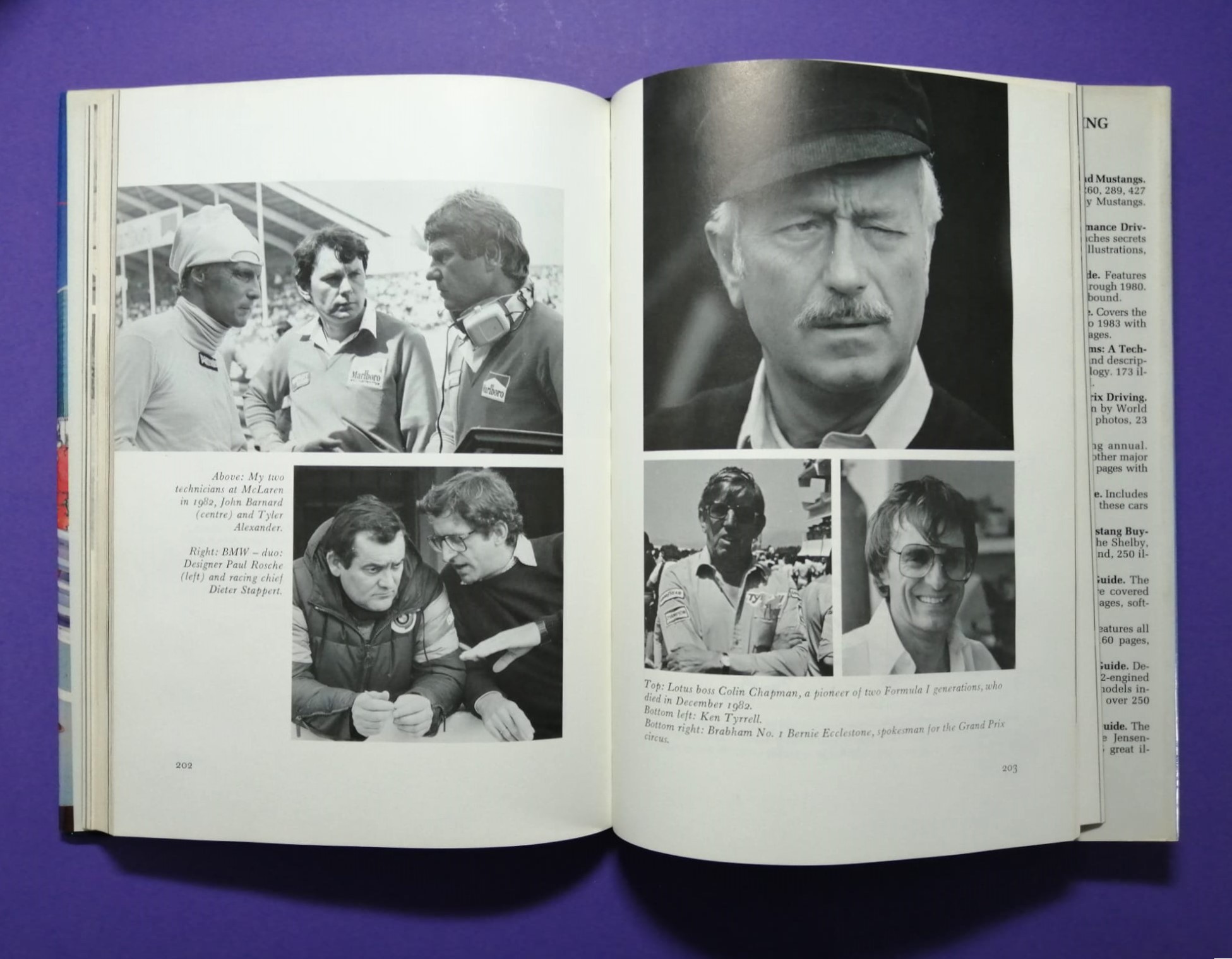 altes Buch Niki Lauda The New Formula One, A Turbo Age, BMW, Ferrari, G. Villeneuve, E. de Angelis, A. de Cesaris, M. Winkelhock, Österreichring,.. Englisch