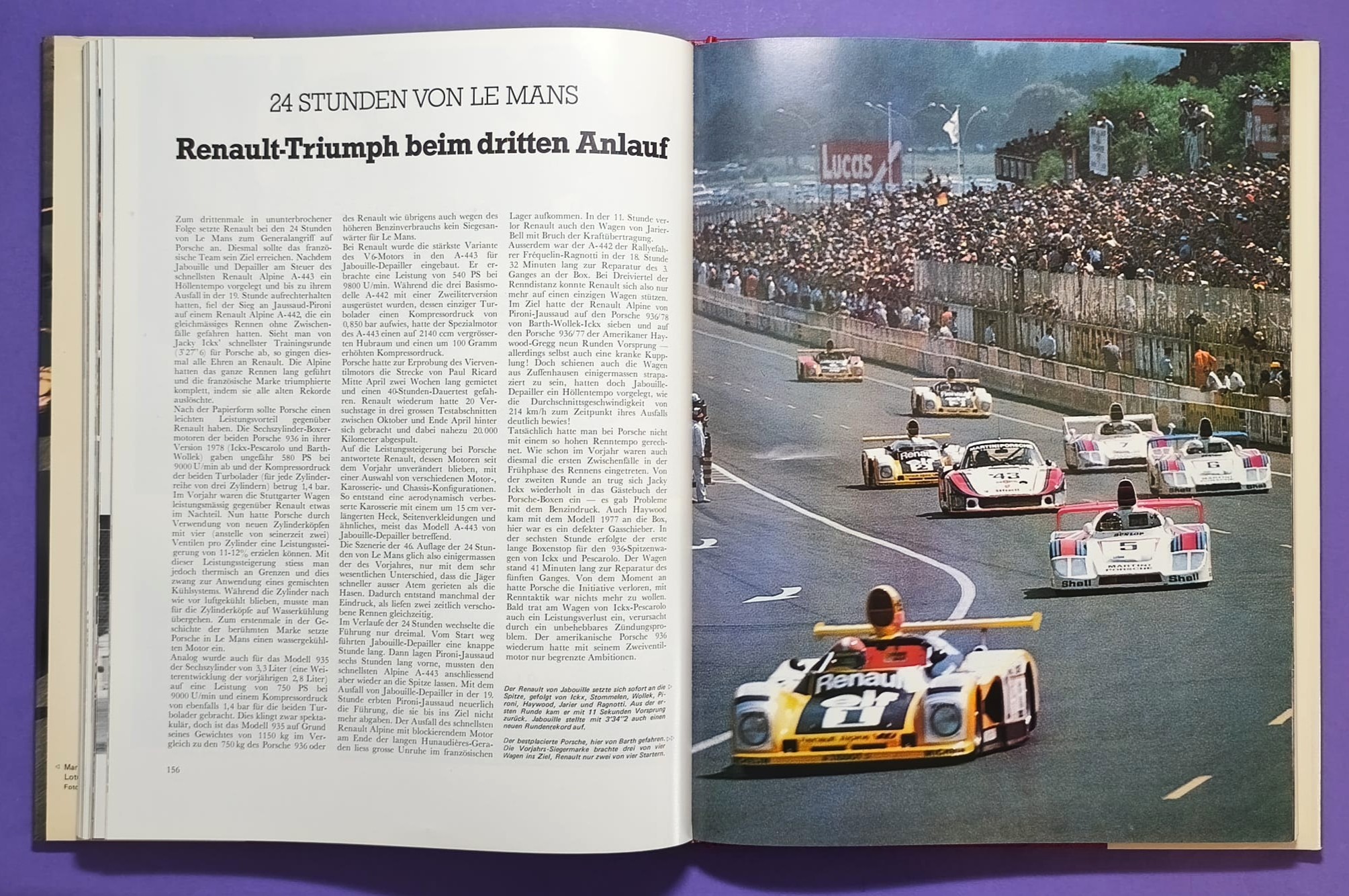 altes Buch, Auto Jahr 1978-1979, Nr. 26, BMW M1, Renault R5 Turbo, Lancia Stratos, Fiat Abarth 131, Brabham, Lotus, Ferrari,.. Formel 1, 2, 3, LeMans, Rallye, Rallyecross, Tourenwagen WM, USA, Pikes Peak,.. Andretti, Peterson, Lauda, Bentza, Wurz,..