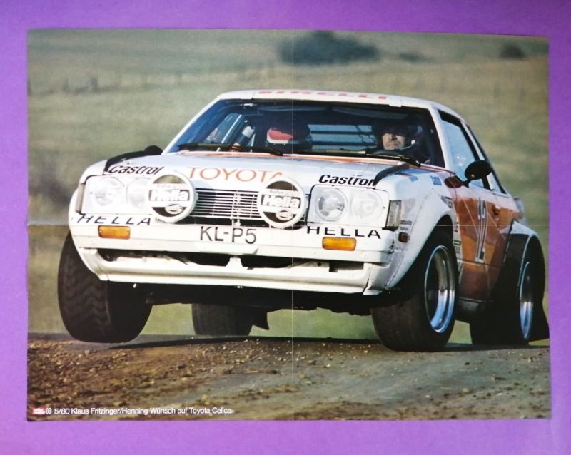 Rallye & Rallyecross Poster, Raritäten für Wohnzimmer, Garagen und ...